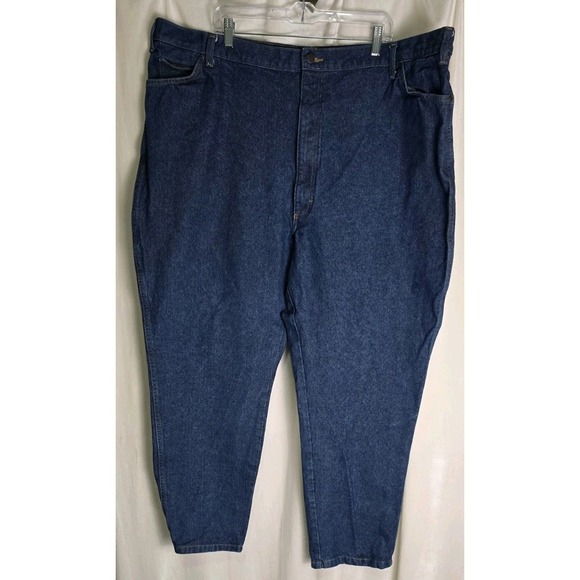 Other - UniFirst Work Pants Jeans Mens 50x30 Dark Wash Uni‎ First